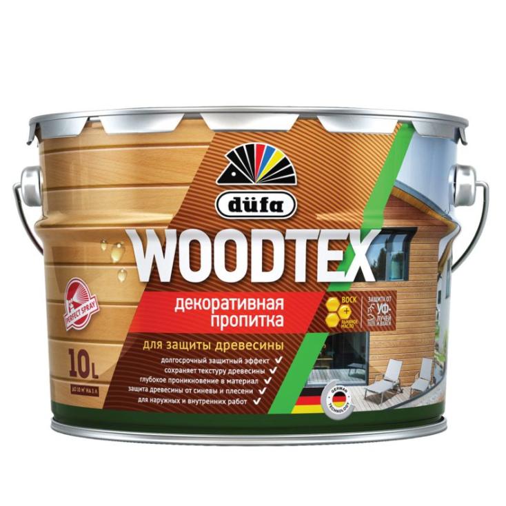 Пропитка WOOD TEX "Dufa" махагон 10л