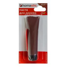 Паста homastic для восстановления паркета и ламината 50гр (темный махагон)