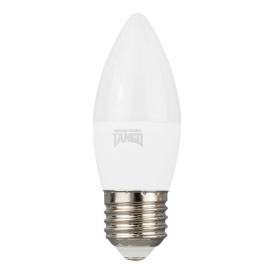 Лампа светодиодная 7W E27 свеча 4000K 220V (TANGO LED C37-7W-E27-W) TANGO (1/10/100)