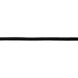Шнур резиновый 24-прядный 6 мм 250 м черный