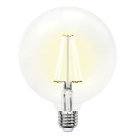 Лампа светодиодная шар прозрачный 15Вт Е27 Серия Sky теплый бел.свет 3000К LED-G125-15W/3000K/E27/CL PLS02WH