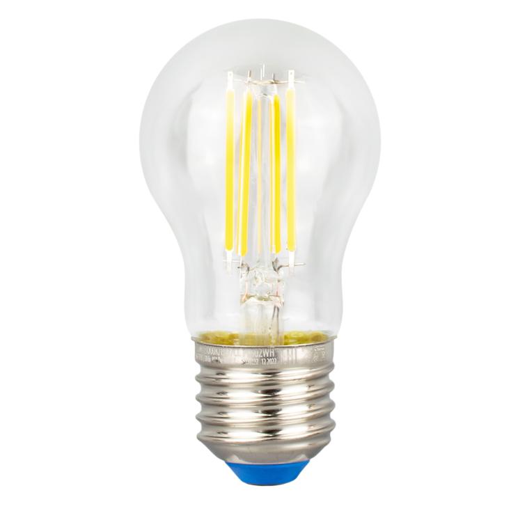 Лампа светодиодная шарик прозрачный 11Вт Е27 Серия Sky теплый бел.свет 3000К LED-G45-11W/3000K/E27/CL PLS02WH