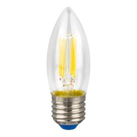 Лампа светодиодная свеча прозрачная 11Вт Е27 Серия Sky бел.свет 4000К LED-C35-11W/4000K/E27/CL PLS02WH