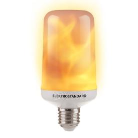 Лампа светодиод. LED.E27 5 Вт имитация пламени 3 режима BL127