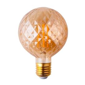 Лампа светодиод. LED Globe.E27 8Вт 2700K  Prisma G125 тонированная BL155