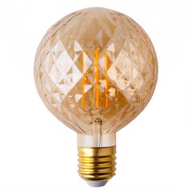 Лампа светодиод. LED Globe.E27 4 Вт G95 2700K Prisma G95 тонированная BL154