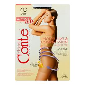 Колготки Conte Active soft 40 nero 3