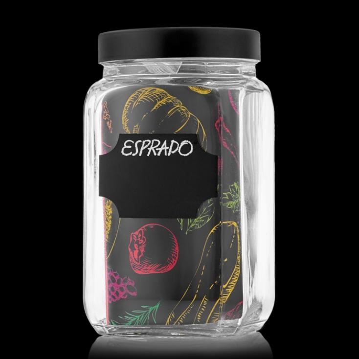 Банка для сыпучих продуктов Esprado Fresco 1,2 л 10,5х10,5х18 см