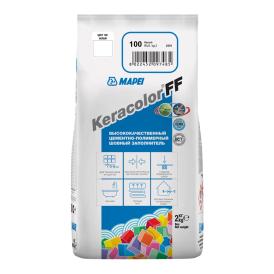 Затирка цементная Mapei Keracolor FF №100 белый 2 кг