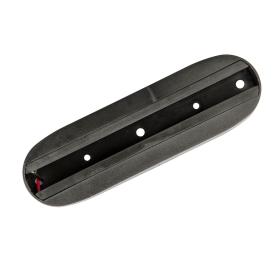 Чашка потолочного крепления 185мм однофазная черная Volpe UBX-Q122 G82 BLACK