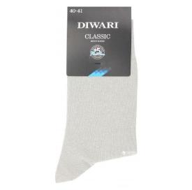 Носки мужские DiWaRi Classic размер 25 000 пепельные