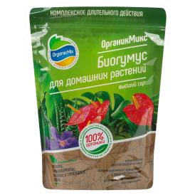 Удобрение Биогумус для домашних растений ОрганикМикс 1,5 л