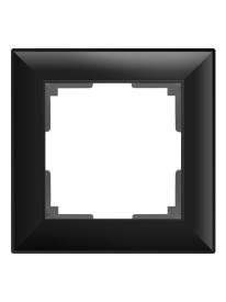 Рамка 1-м черный матовый Werkel WL14-Frame-01