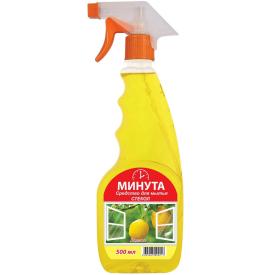 Средство для мытья стекол Минута лимон 500мл