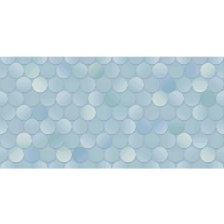 Плитка настенная Alma Ceramica Bolle TWU09BOL606 24,9х50 см 8,5 мм синяя рельеф 1,37 м2