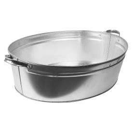 Таз оцинкованный овальный 23 л
