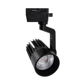 Светильник-прожектор светодиодный трековый ULB-Q274 25W/4000К BLACK 2200 Лм белый свет 4000К корпус чрный ТМ Volpe