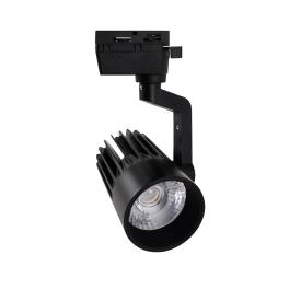 Светильник-прожектор светодиодный трековый ULB-Q274 25W/4000К BLACK 2200 Лм белый свет 4000К корпус чрный ТМ Volpe