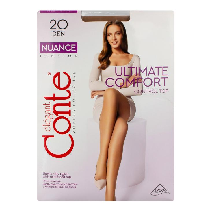 Колготки Conte Nuance 20 natural 3