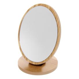 Зеркало настольное в деревянной оправе High Tech овал 12,5х18 см
