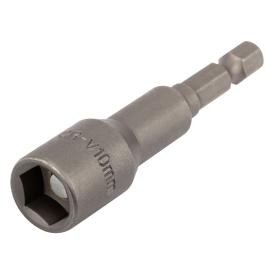 Адаптер 1/4" 65 мм с торцевой головкой 10 мм 57950