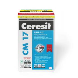 Клей для плитки и керамогранита Ceresit CM17 25 кг