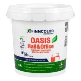 Краска OASIS HALL & OFFICE A гл/мат 0,9л