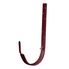 Кронштейн желоба металл Optima 125 мм RAL 3005 красный