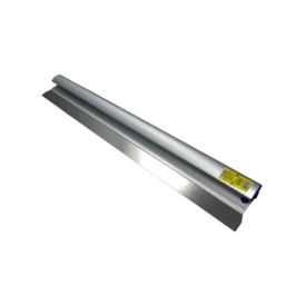 Шпатель-правило нержавеющая сталь 0,6 м алюминиевая ручка Наш Инструмент