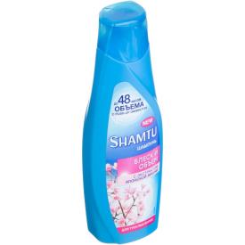 Шампунь для волос SHAMTU Блеск и объем с экстрактом японской вишни 360мл