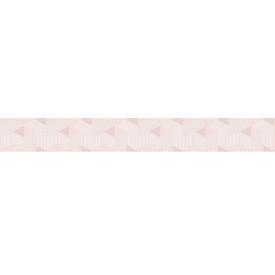 Бордюр AzoriLounge Blossom Geometria 50,5x6,2 см розовый 0,0313 м3