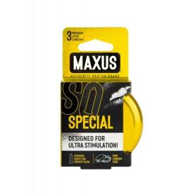 Презервативы Maxus Special точечно-ребристые