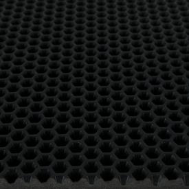 Коврик универсальный Соты 50х67 см черный