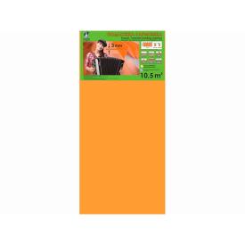 Подложка Солид гармошка оранжевая 3 мм 10.5 м2
