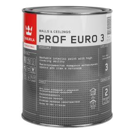 Краска интерьерная PROF EURO 3 A гл/мат 0.9л