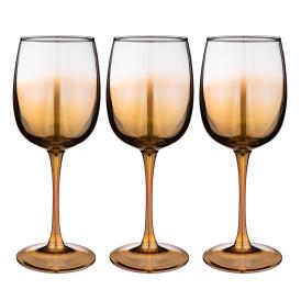 Набор бокалов для вина Медовый омбре 3 шт 420 мл 194-474