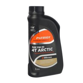 Масло моторное полусинтетическое 4Т Patriot G-Motion 5W30 Arctic 1 л