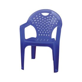 Кресло пластиковое М2611 синее