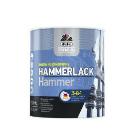 Грунт-эмаль "Dufa Premium" HAMMERLACK RAL 9005 черная 2,5 л