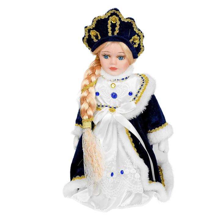 Кукла декоративная Снегурочка Забава на подставке