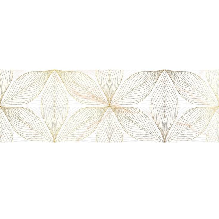 Декор Alma Ceramica Dea DWU11DEA014 20х60 см 8 мм бело-золотой