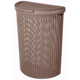 Корзина для белья Eco style 46х26,5х61 cм коричневая