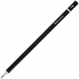 Карандаш чернографитный BRAUBERG Touch line Н без резинки