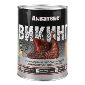 Акватекс ВИКИНГ (гибридный лессирующий антисептик для дерева) 0,75 л (дуб)