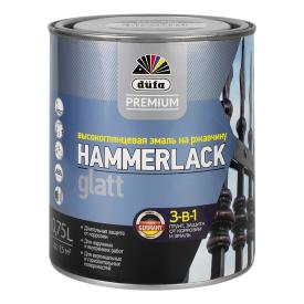 Грунт-эмаль "Dufa Premium" HAMMERLACK RAL 8017 шоколад 0,75 л