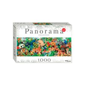 Пазлы Мир животных 1000 элементов Panorama