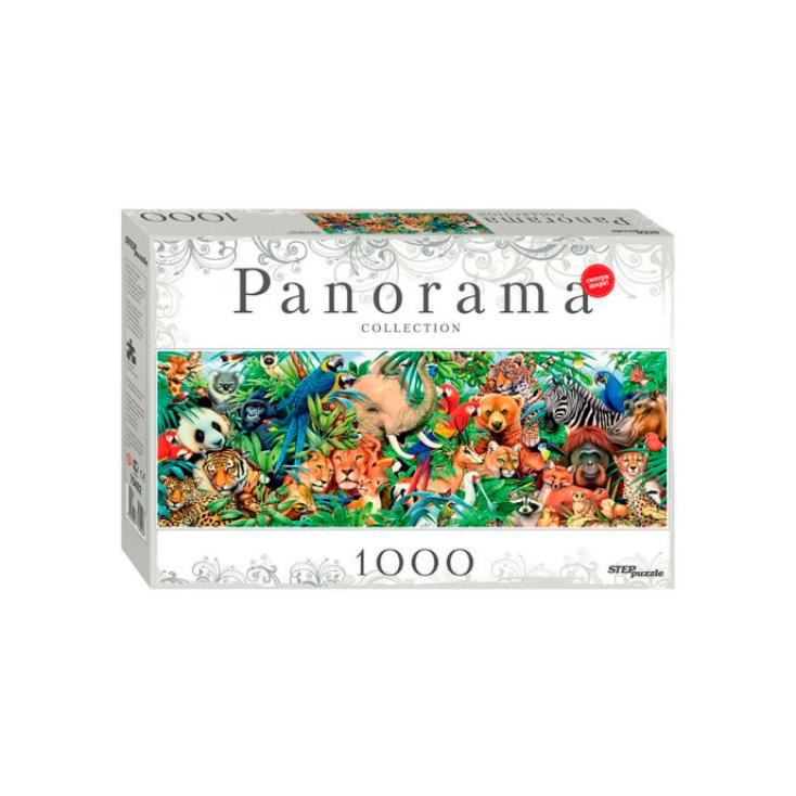Пазлы Мир животных 1000 элементов Panorama