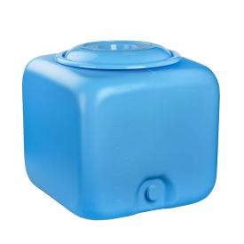 Бак для воды 100 л квадратный синий