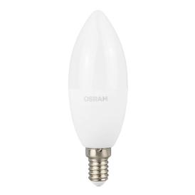 Лампа светодиодная LED Е14 свеча матовая 10Вт 4000К Value LVCLB75 10SW/840 свеча матовая E14 230В 10х1 RU OSRAM