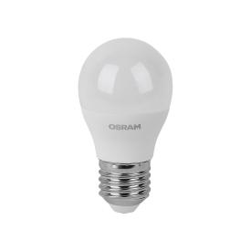Лампа светодиодная LED Е27 7Вт 3000К Value LVCLP60 7SW/830 шар матовая E27 230В 10х1 RU OSRAM